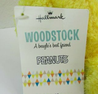 Hallmark Woodstock Peanuts Stuffed Plush 15 
