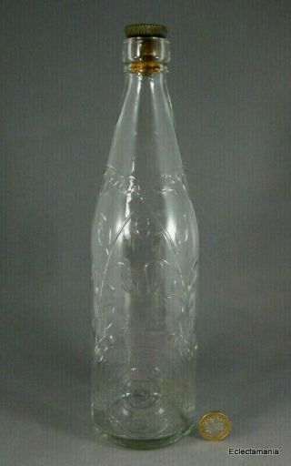 Scarce Vintage Glass Mineral Water Bottle - York Co Ltd - Brentford 2