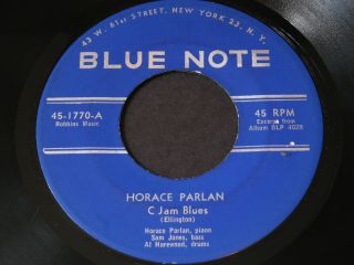 Horace Parlan C Jam Blues / Up In Cynthia 