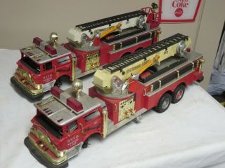 2 No.  1 N.  Y.  F.  D.  Snorkel Squad 1988 Vintage Fire Truck Or Fix