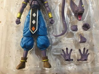 S.  H.  Figuarts Dragonball Z Beerus Pre Owned Authentic 4
