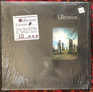 Ultravox Lp Vinyl Record 1984 Lament Midge Ure One Small Day Slik