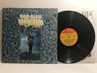 1968 God Bless Tiny Tim Lp Reprise Rs 6292 Ex Orange And Gold Labels