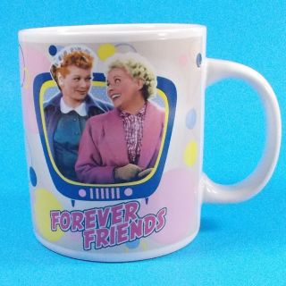 I Love Lucy Friends Forever 60th Anniversary Mug 4 " Tall