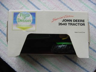 NIB 1990 Ertl John Deere 2640 Toy Tractor Special Edition FIELD OF DREAMS Rare 2