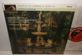 Asd 545 Falla Nights In The Garden Of Spain Paris Rafael Fruhbeck De Burgos S/c