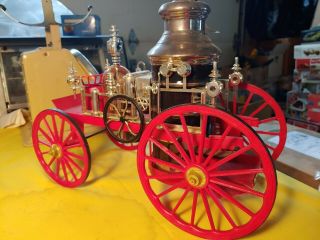 Jim Beam 313 1867 " Mississippi " Fire Engine Steamer Decanter