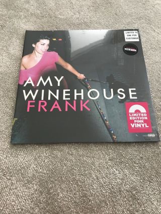 Amy Winehouse - Frank Hmv Lp Pink Vinyl Ltd 500 &