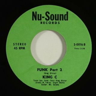 King C " Funk Part 2 " Islands Funk Breaks 45 Nu - Sound Mp3