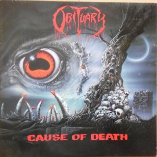 Obituary - Cause Of Death - 1990 European Pressing