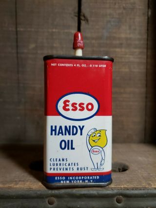 Vintage Esso Handy Oil Tin