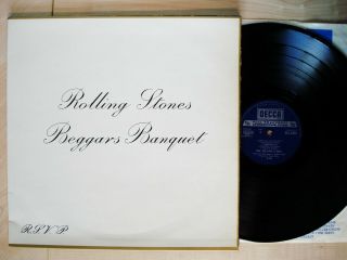 The Rolling Stones Beggars Banquet - 3k - 3k Uk Lp Decca Skl 4955 1968
