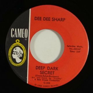 Dee Dee Sharp " Deep Dark Secret " Northern Soul 45 Cameo Mp3