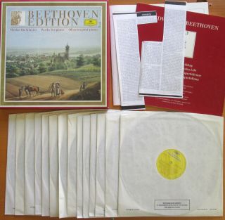 Dg 2721 134 Beethoven Edition 8 For Piano Wilhelm Kempff 14xlp Box Set Nm