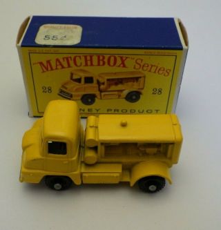 Matchbox Lesney 28 Compressor Lorry Cn
