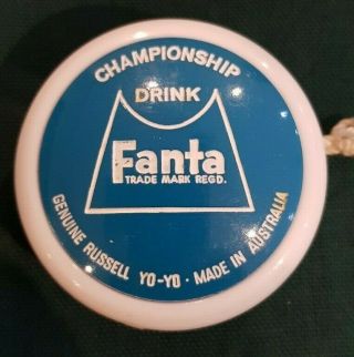 Vintage Russell Fanta Championship Yo Yo 1970 - In