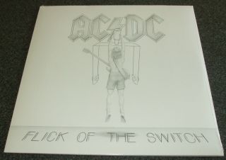Ac/dc - Flick Of The Switch - 2003 180g Vinyl Remastered Lp/embossed - &