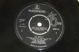 THE BEATLES MAGICAL MYSTERY TOUR 1967 PARLOPHONE 2 - EP 7 