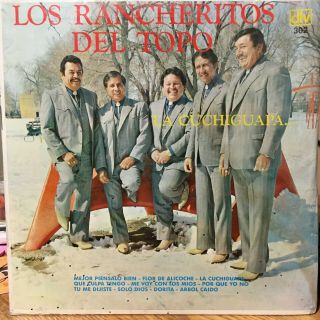 " Tejano Tex Mex  Los Rancheritos Del Topo Chico  La Cuchihuapa  Rare Lp "