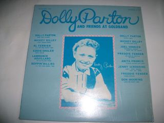 Rare Dolly Parton Usa Lp At Goldband/13 Year Old Dolly Parton Collectors Item/ex