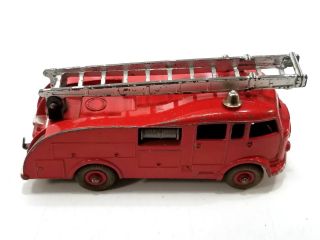 VTG Dinky Toy Meccano LTD Fire Engine 555 Diecast Made in England Grey Tires 4