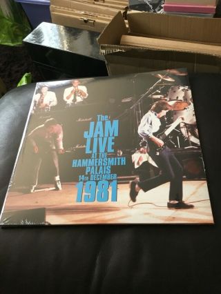 The Jam Live At The Hammersmith Palais 14th December 1981 2lp &