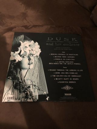 Cradle Of Filth - Dusk And Her Embrace Lp Vinyl 1st Press Mayhem Immortal 2