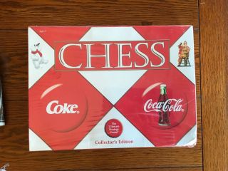Coca Cola Vs.  Coke Chess Set Collector 