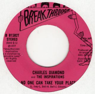 Northern Soul - Charles Diamond/inspiratio - No One Can Take Your Place - Breakthrough