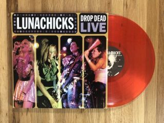 Lunachicks Drop Dead Live Orange Vinyl 2xlp 1999