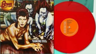 David Bowie - Diamond Dogs.  Ltd Red Vinyl Lp.  45th Anniversary.  Last One