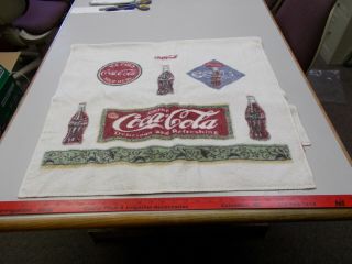Vintage Coca - Cola Beach Towel 26x46 Inch 5 Cents