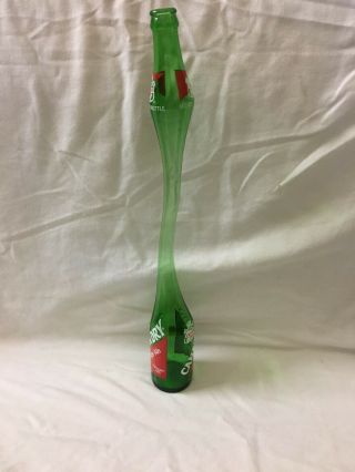 Vintage Stretched CANADA DRY GINGER ALE Bottle Glass Art Pop 19 3/4” Shape 4