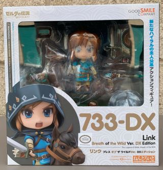 Good Smile Company - Nendoroid 733 - Dx: Link Breath Of The Wild Dx Edition