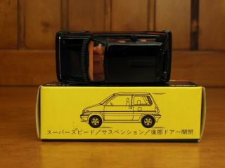 TOMY Tomica 54 HONDA CITY Turbo,  Made in Japan vintage pocket car Rare 4