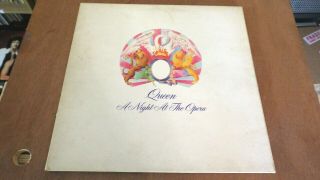 Queen,  A Night At The Opera,  Vinyl Lp,  Embossed,  Mr Blairs Cut,  - 5 / - 6 Ex/ex