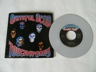 Grateful Dead Us 7 Vinyl 45 Touch Of Grey Color Poster Sleeve Vg,  My Bro Esau