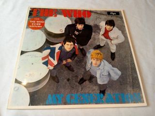 The Who My Generation Near Vinyl Lp Record A2/b2 Porky Prime Cut V2179