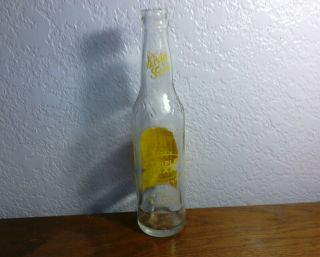 Trip e XXX vintage root beer soda bottle 10 oz.  Galveston,  TX.  9 - 1/2 