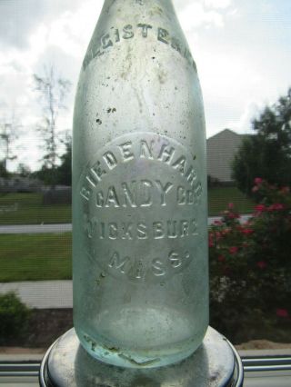 Old 1901 Biedenharn Candy Company Bottle Coca Cola Vicksburg,  Mississippi