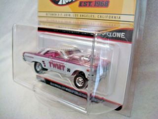 Hot Wheels BP Convention only RR Pink/White 65 MERCURY COMET CYCLONE 3