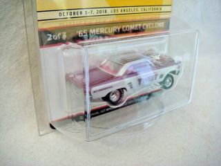 Hot Wheels BP Convention only RR Pink/White 65 MERCURY COMET CYCLONE 4