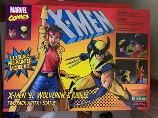 Kotobukiya Artfx,  Wolverine & Jubilee 2 Pack X - Men 