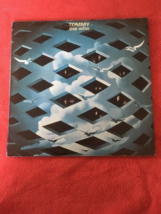 The Who Tommy 1st Uk Press 1969 Track Records 2657002 Vinyl Lp Inset Limited.