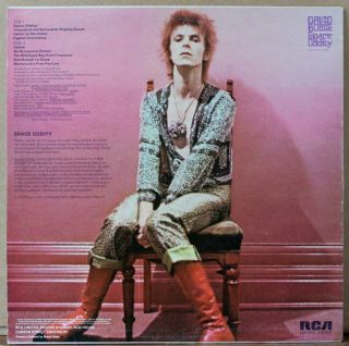 David Bowie - Space Oddity 1972 Vinyl LP - First issue of re - issue,  vinyl. 2