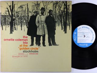 Ornette Coleman - At The Golden Circle V.  1 Lp - Blue Note Stereo Ear Ny Usa Vg,