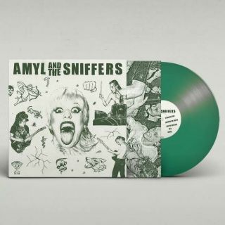 Amyl And The Sniffers: Self Titled Deluxe Green Coloured Vinyl Lp Record
