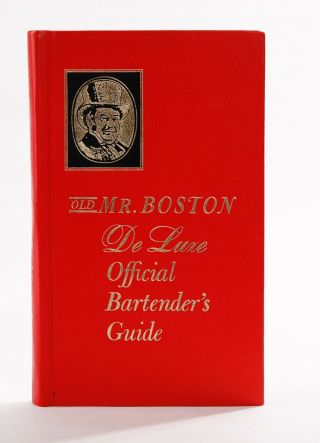 Old Mr.  Boston De Luxe Official Bartender 