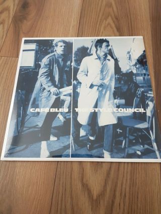 The Style Council (paul Weller) " Cafe Bleu " Blue Vinyl Album Lp