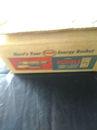 Vintage Esso Energy Rocket Humble Oil Toy